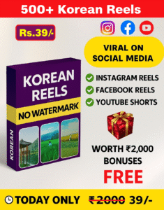 500+ Korean Girls Reels Bundle