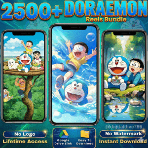 ๐ 2500+ Doraemon Reels Bundle: The Ultimate Viral Growth Pack ๐ฅ๐ฅฐ ๐ 2500+ Doraemon Reels Bundle: The Ultimate Viral Growth Pack ๐ฅ๐ฅฐ