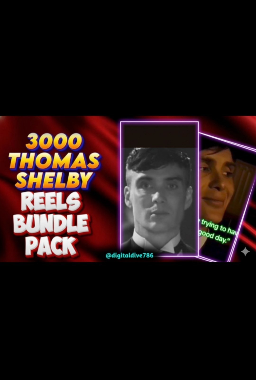 π₯ New Launch The Ultimate Alpha Content Vault: 3000 Thomas Shelby Cinematic Reels Bundle