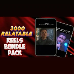 ๐ 3000+ Relatable Reels Bundle: Explode Your Engagement (No Watermarks, Copyright-Free) ๐ 3000+ Relatable Reels Bundle: Explode Your Engagement (No Watermarks, Copyright-Free)