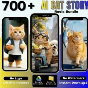 🔥New Launch🔥 🐱 Viral Content Goldmine: 700+ AI Cat Reels Bundle 🔥 🔥New Launch🔥 🐱 Viral Content Goldmine: 700+ AI Cat Reels Bundle 🔥